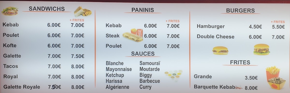 Kebab 44 Spécialitées Turque Halal Photo Menu 1