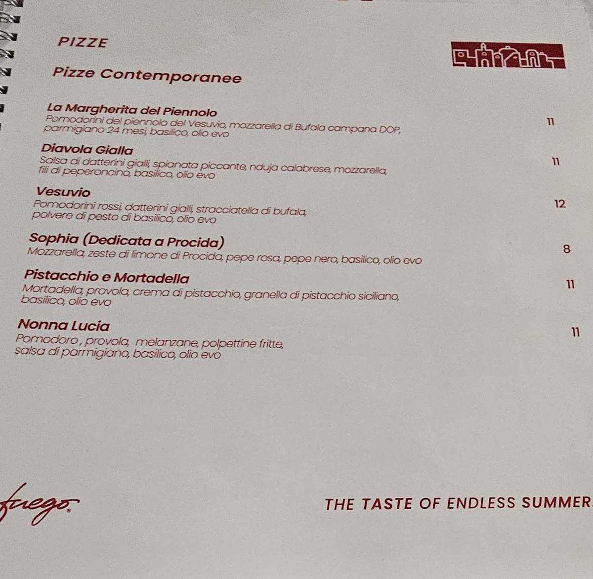 Ristorante Pizzeria Fuego Photo Menu 3