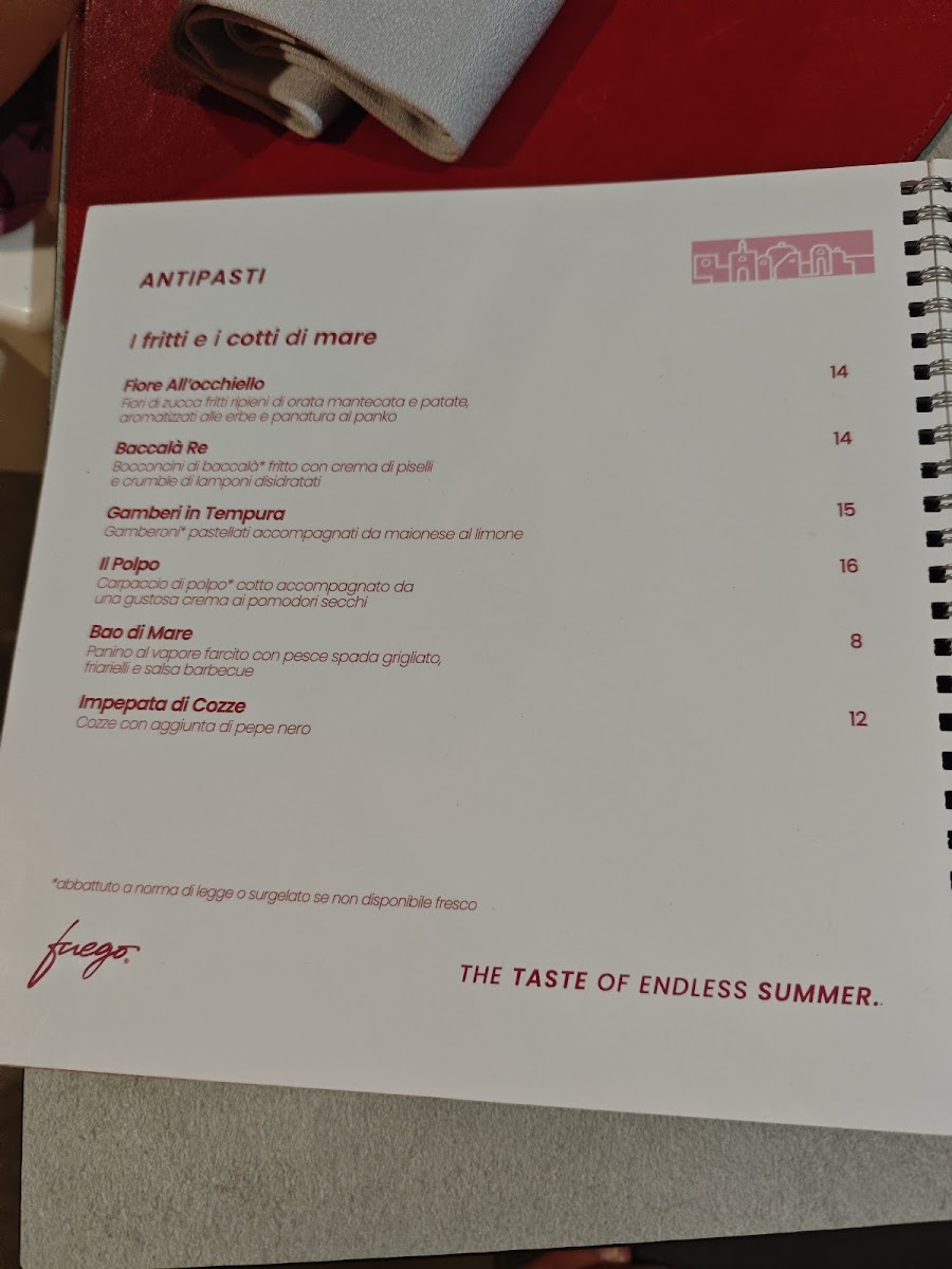 Ristorante Pizzeria Fuego Photo Menu 7