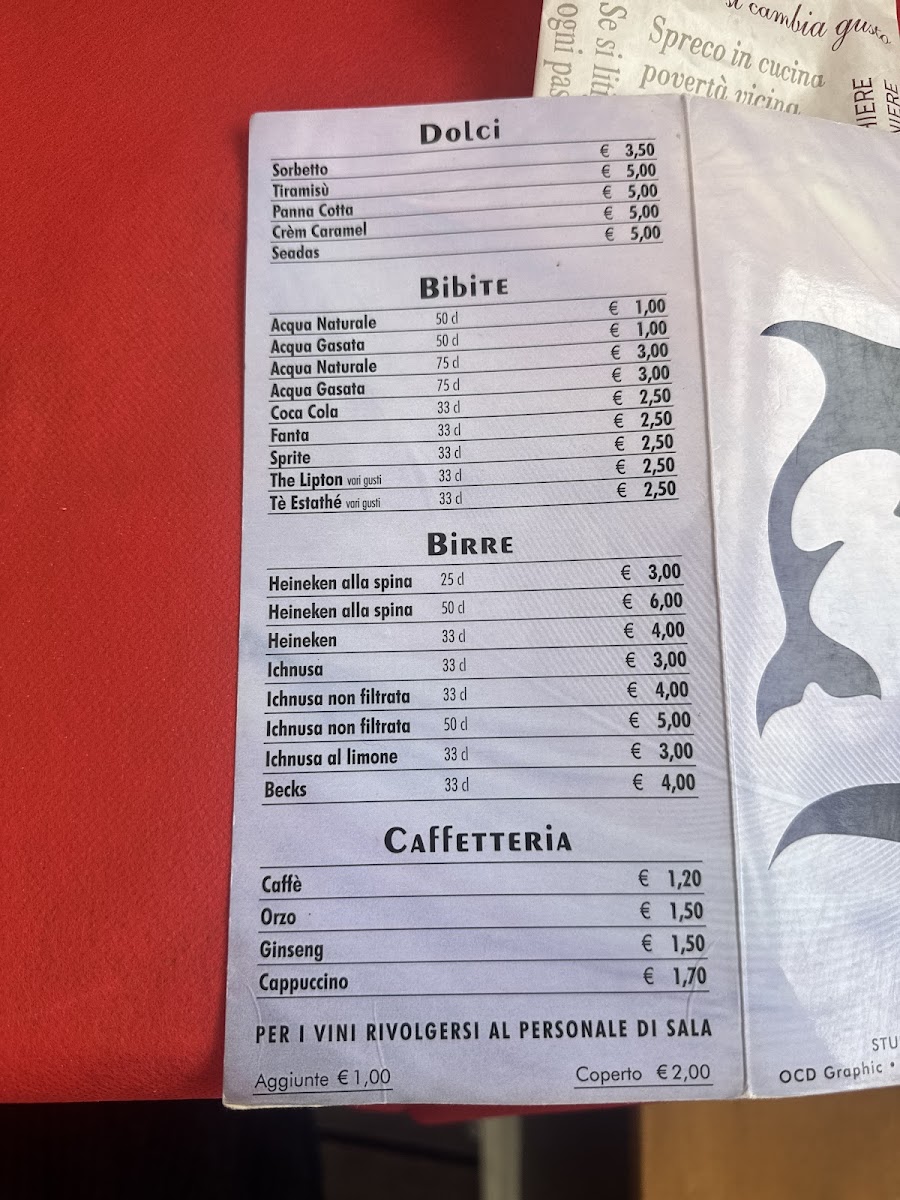 Pizzeria L’Orca Photo Menu 8