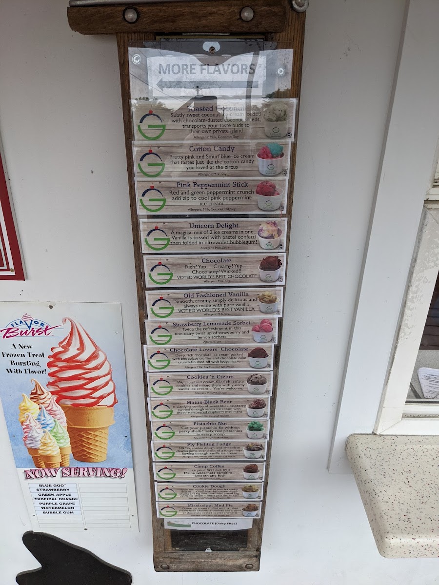 Milkhouse Ice Cream Photo Menu 6