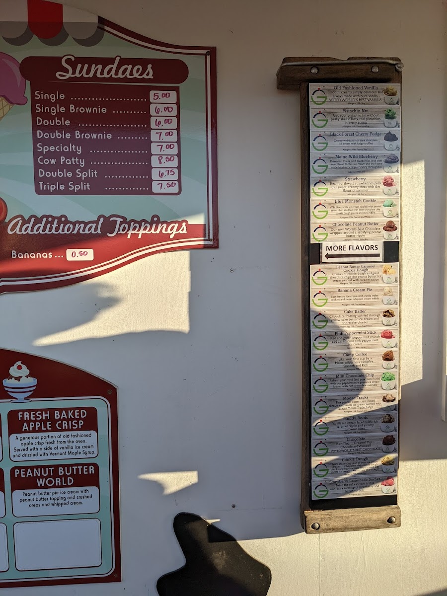 Milkhouse Ice Cream Photo Menu 7
