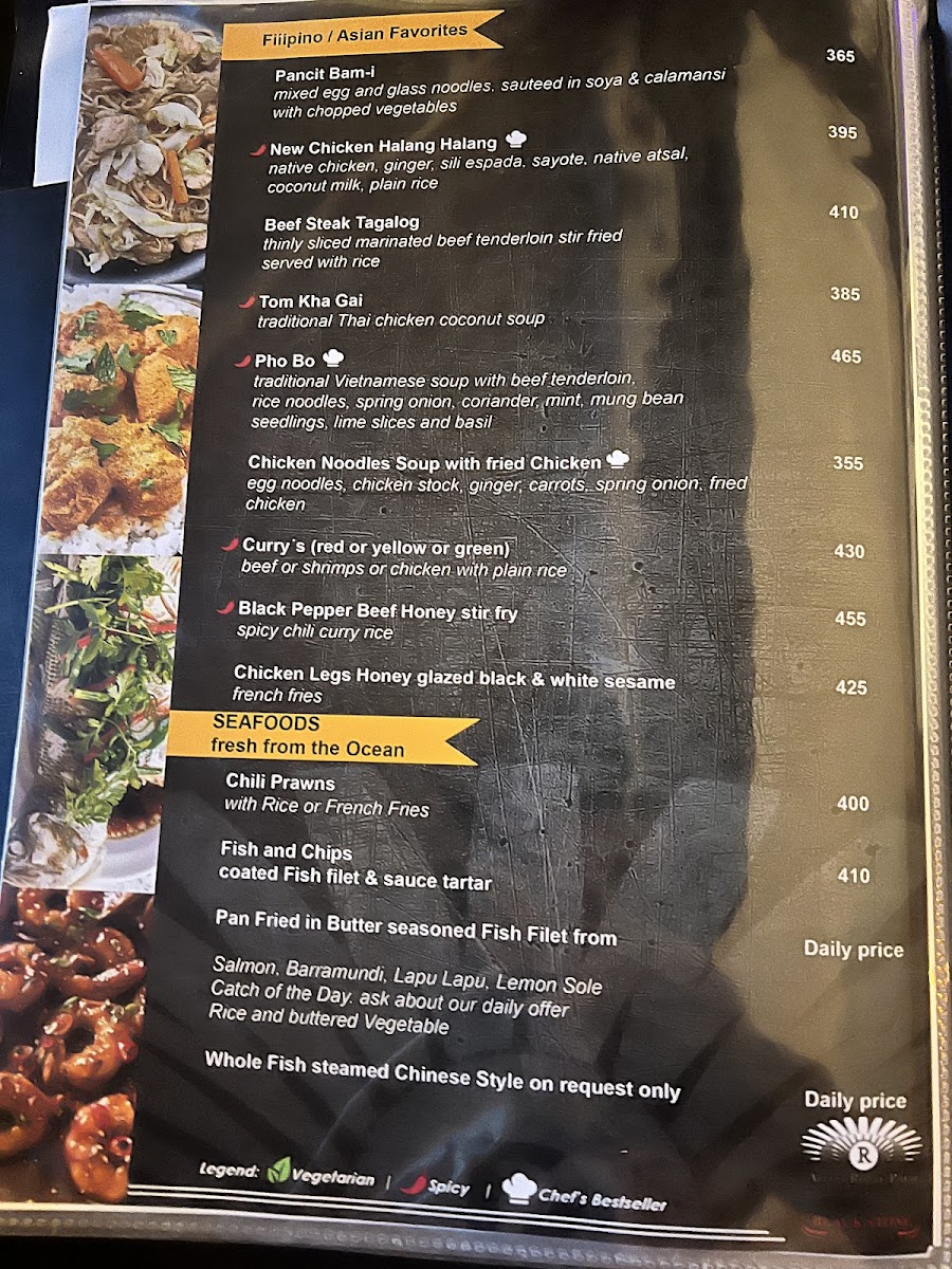 800° Black Stone Steak Restaurant Photo Menu 2