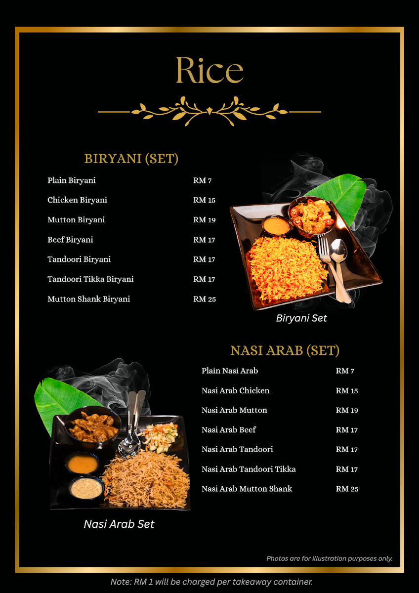 My Peshawar Restaurant Photo Menu 2