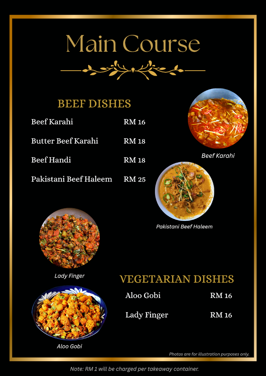 My Peshawar Restaurant Photo Menu 3