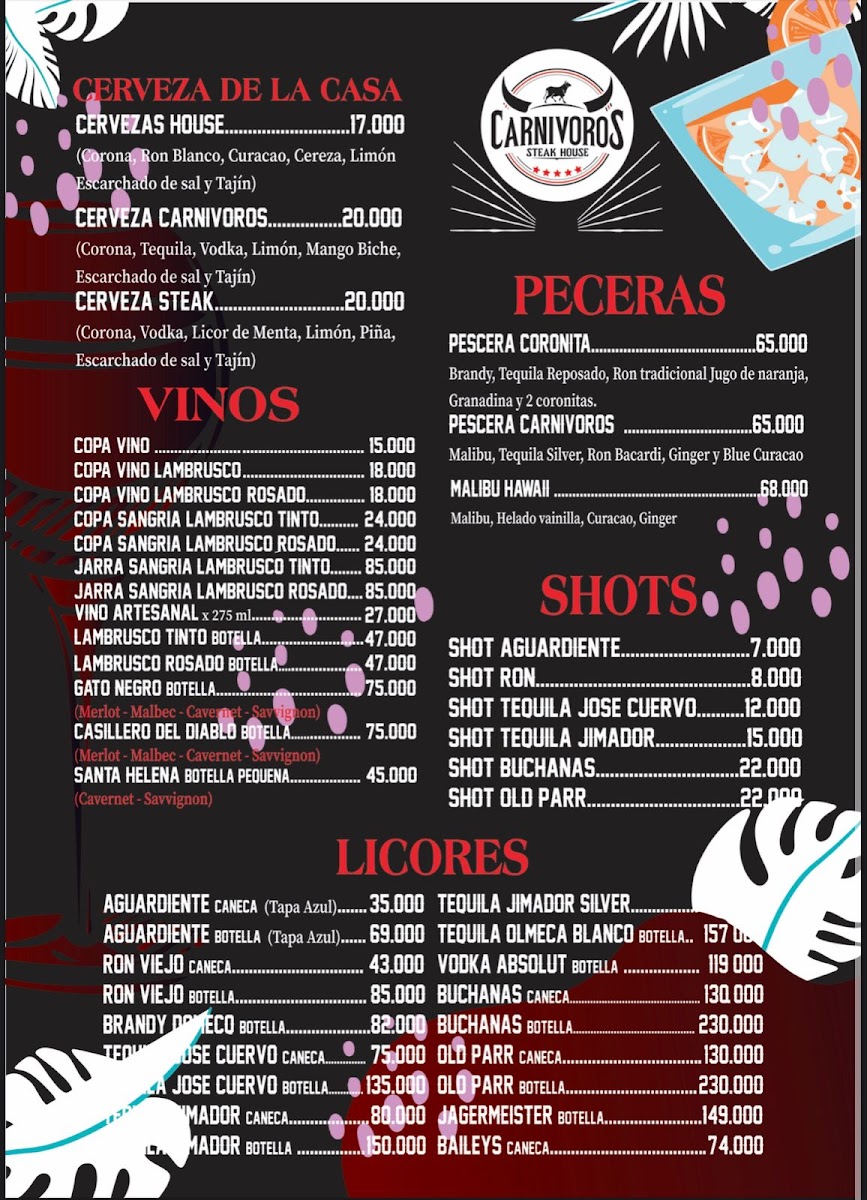Restaurante Carnivoros Steak House Photo Menu 4