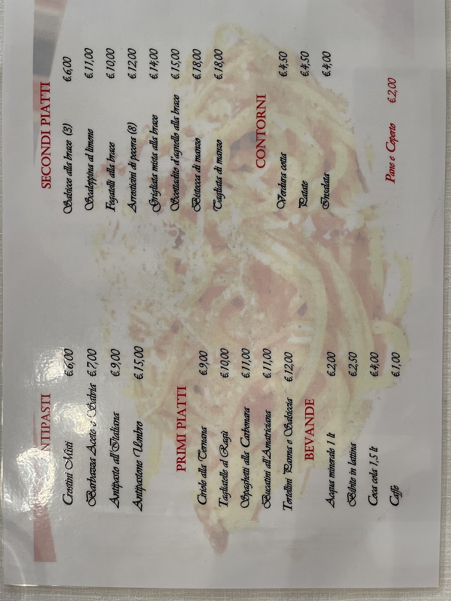 Trattoria Umbra Photo Menu 2
