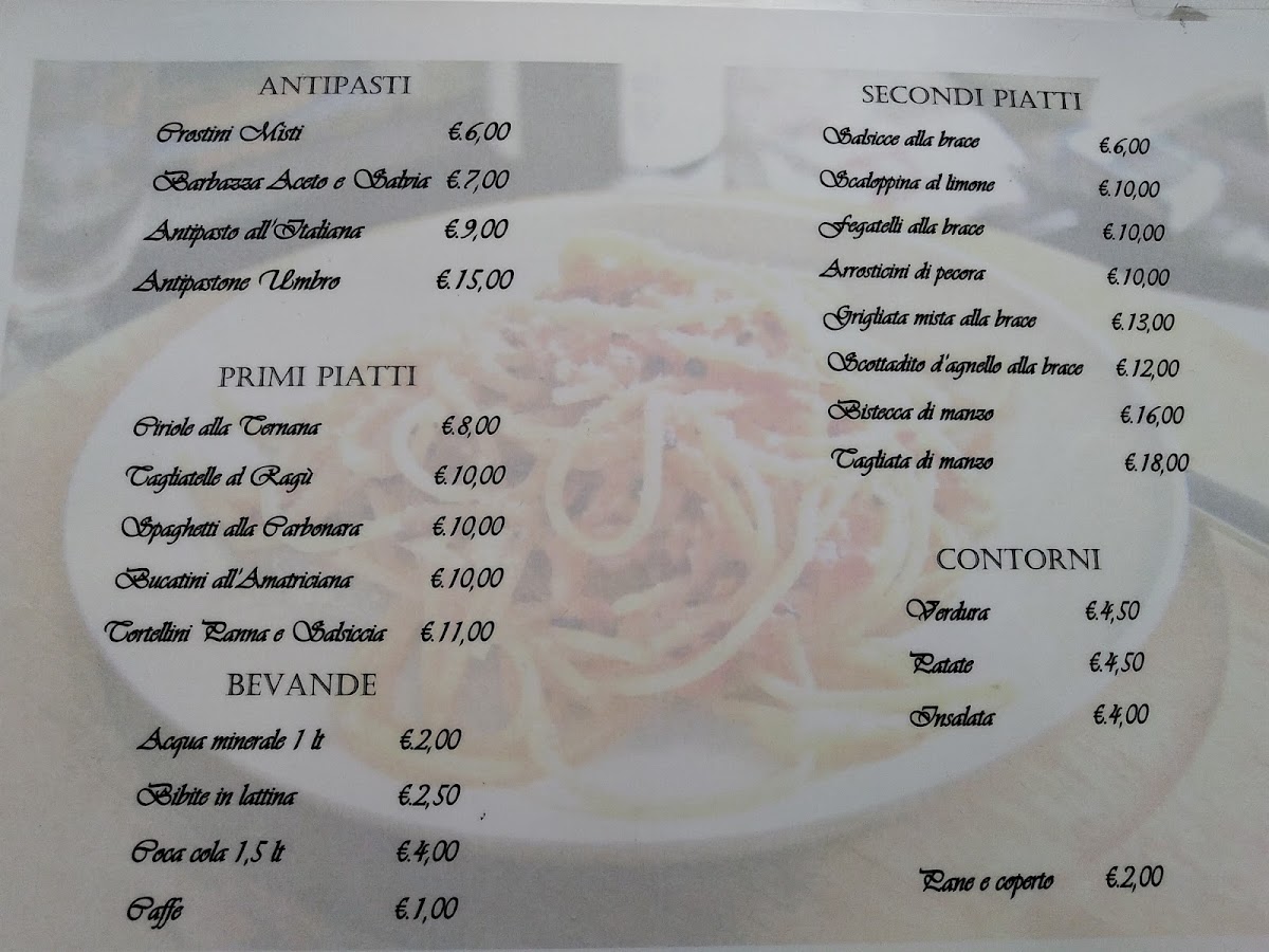 Trattoria Umbra Photo Menu 7