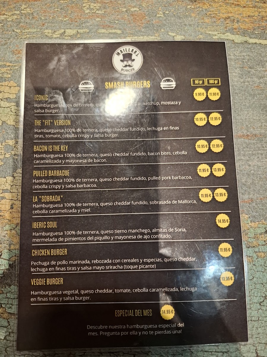 Maillart Burger Photo Menu 4