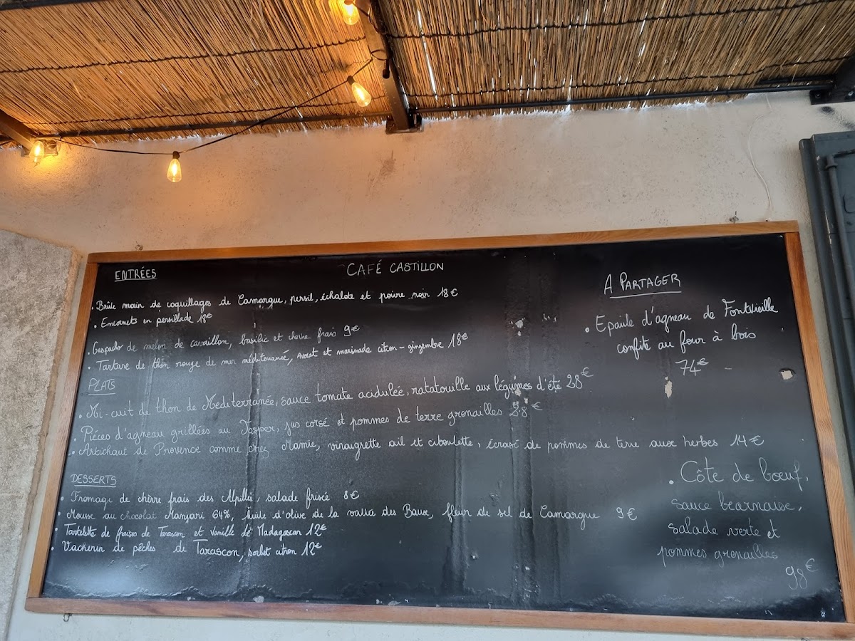 Le Café Castillon Photo Menu 2