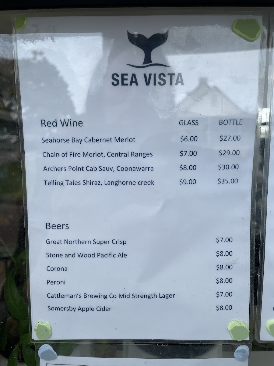 Sea Vista Cafe Photo Menu 10