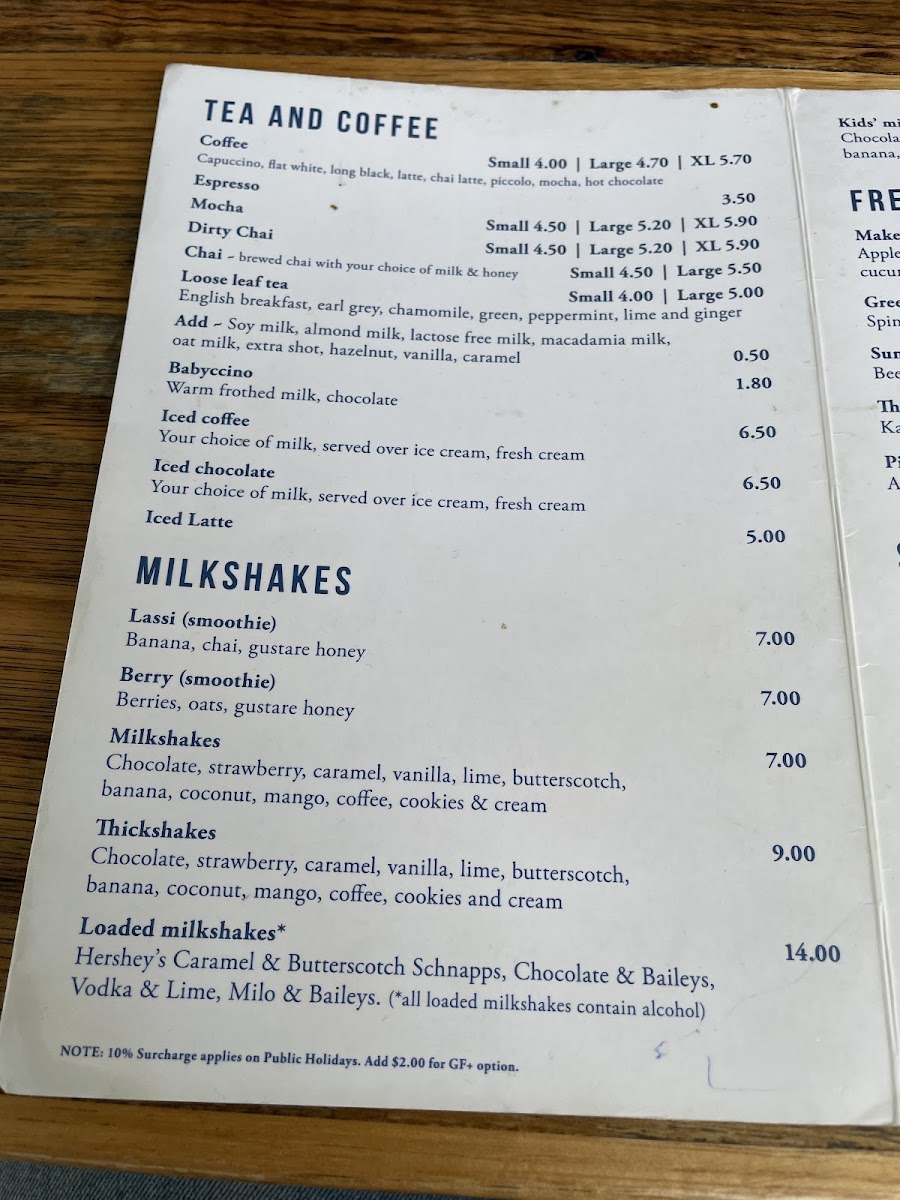 Sea Vista Cafe Photo Menu 6
