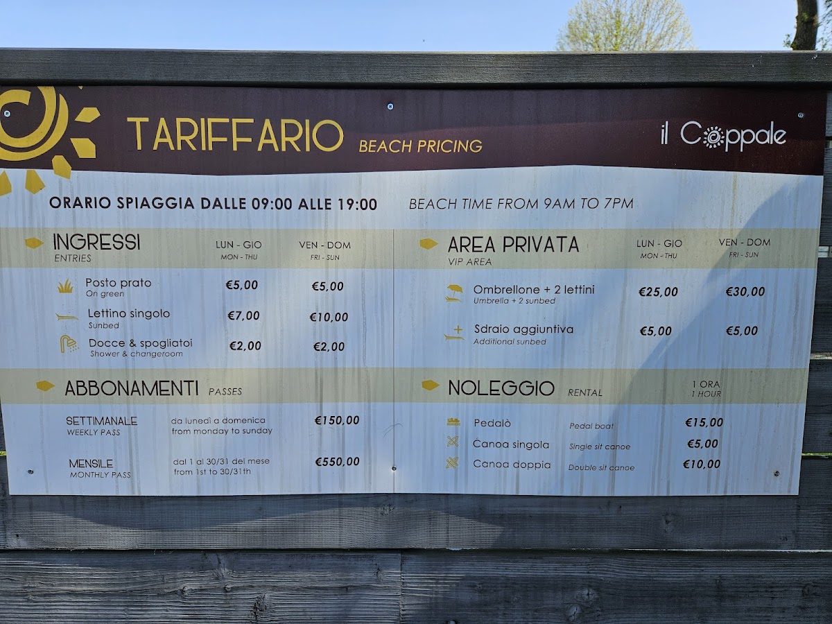Il Coppale Photo Menu 1