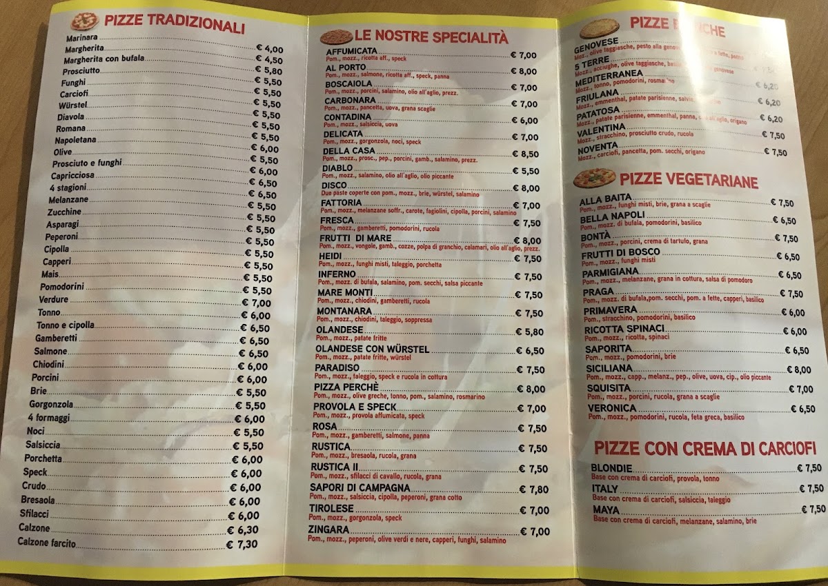 Bottega della Pizza Roncadelle Photo Menu 3