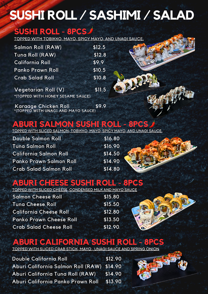 Minamoto Japanese Restaurant Photo Menu 1