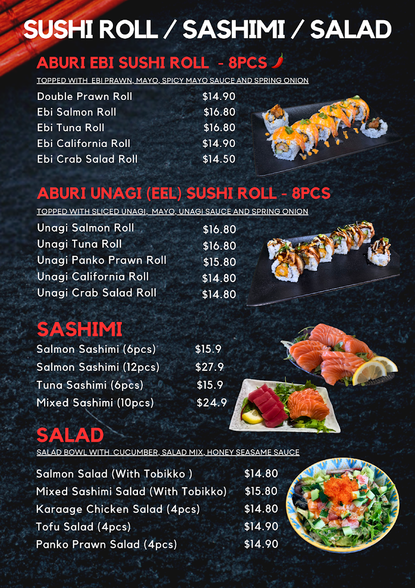 Minamoto Japanese Restaurant Photo Menu 3