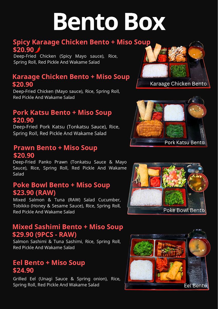 Minamoto Japanese Restaurant Photo Menu 4