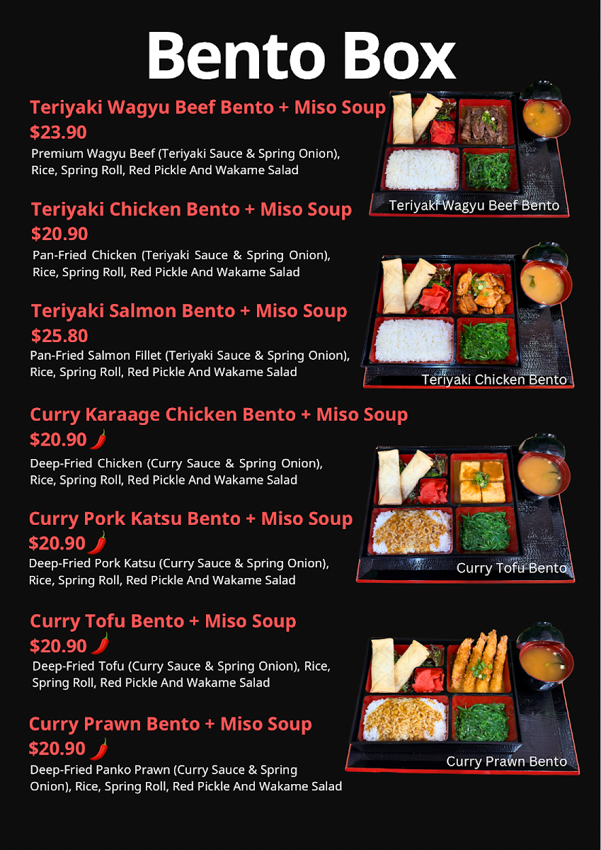 Minamoto Japanese Restaurant Photo Menu 5