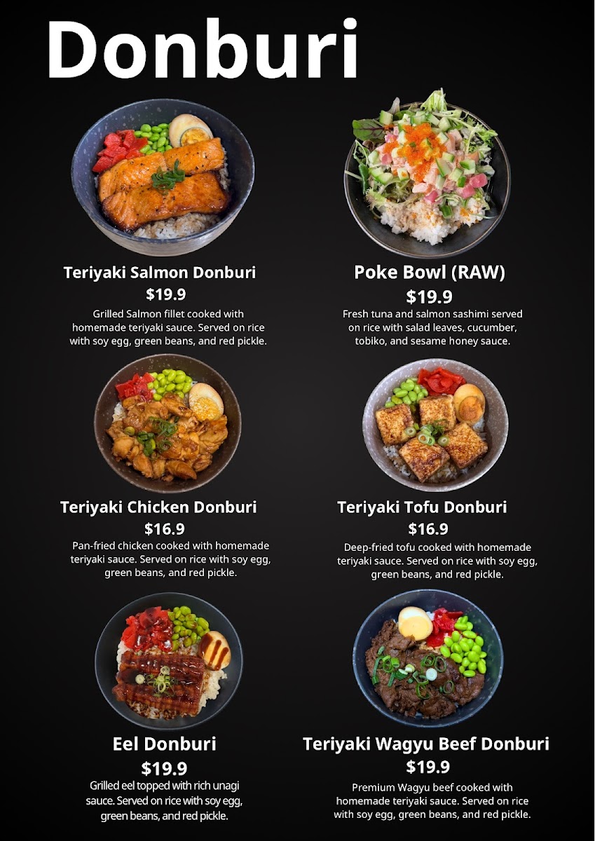Minamoto Japanese Restaurant Photo Menu 7