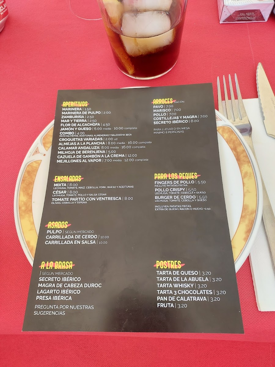 CANTINA SAN ANTONIO ' EL JARO' Photo Menu 1
