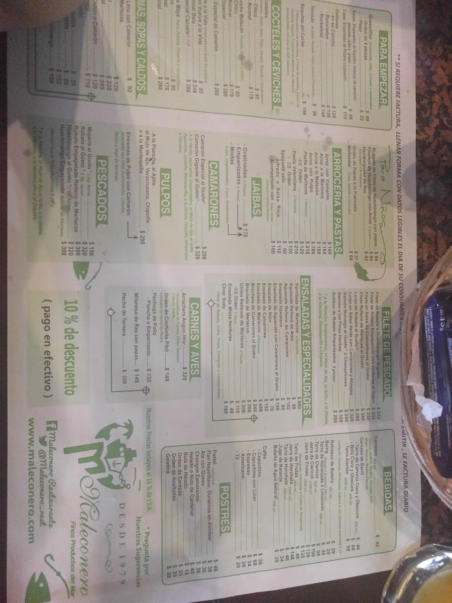 Restaurante “Maleconero” Photo Menu 4