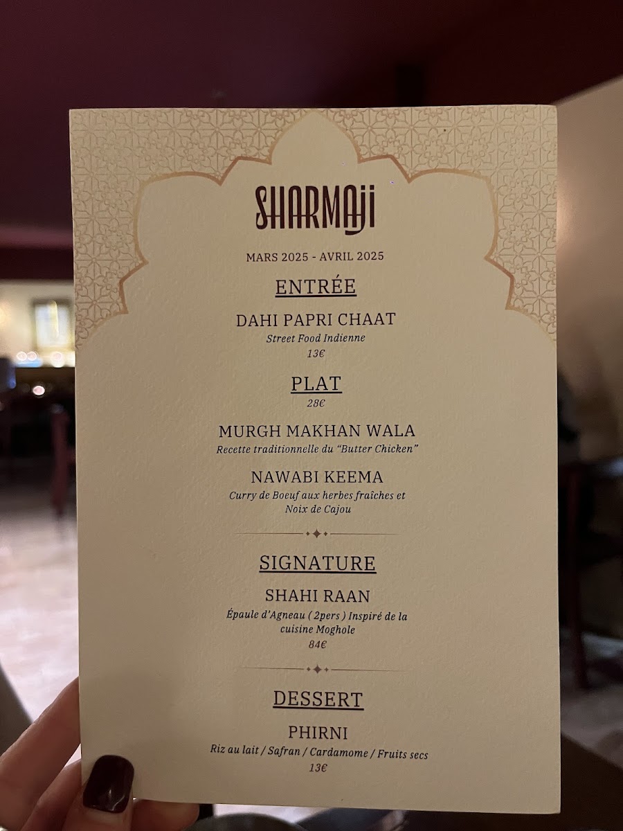 Sharma Ji Photo Menu 10