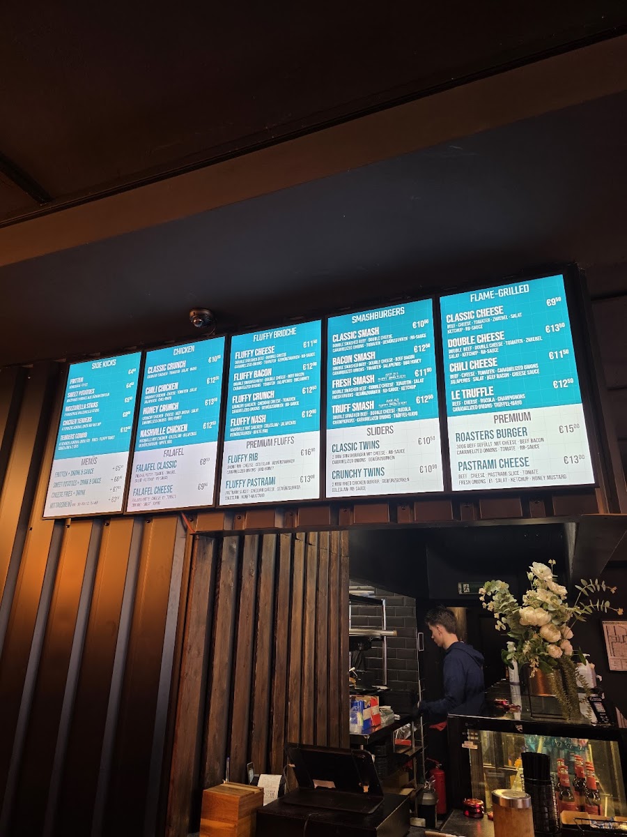 Roasters Burgers Düsseldorf Photo Menu 2