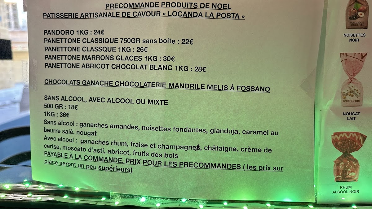 Da Aldo Photo Menu 1