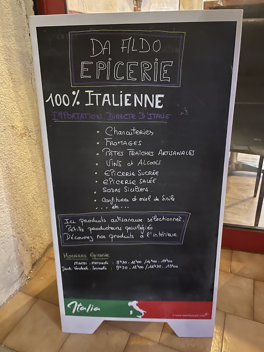 Da Aldo Photo Menu 3