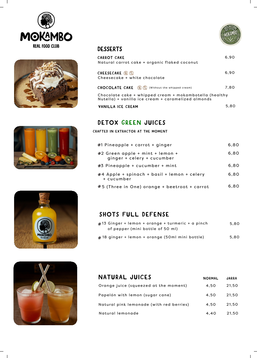 MOKAMBO Alfalfa | Brunch Sevilla Photo Menu 5