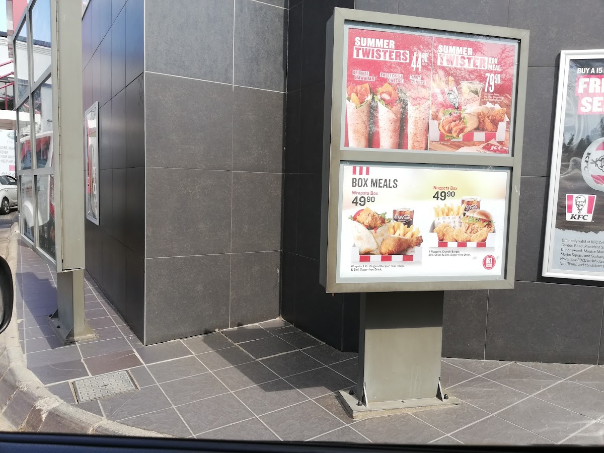 KFC Queenswood Photo Menu 2