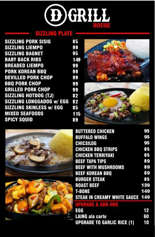 D' Grill House Photo Menu 9