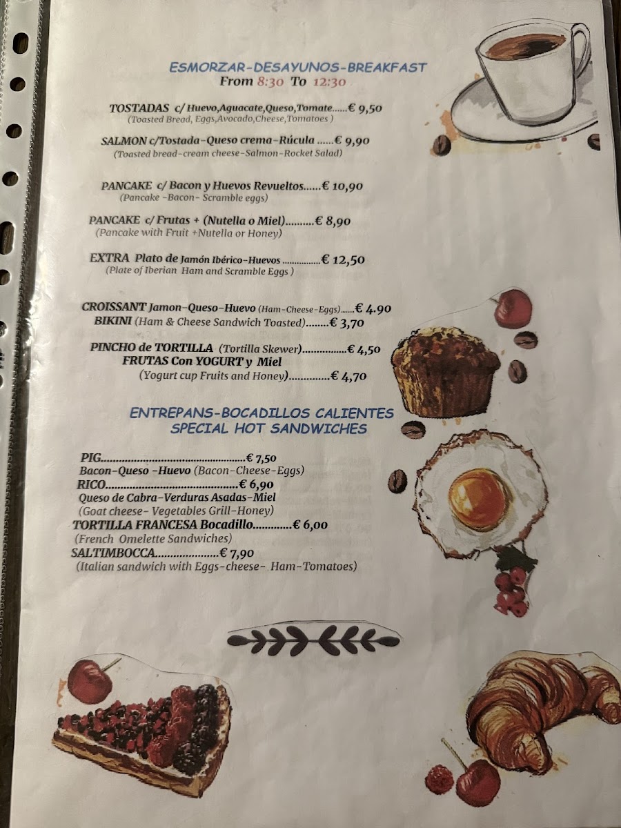 Mixto Cafè Photo Menu 3