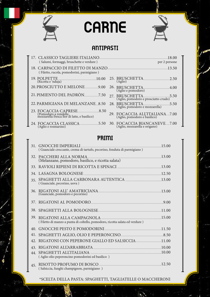 Restaurante Pizzeria Mamma Lucia Photo Menu 1