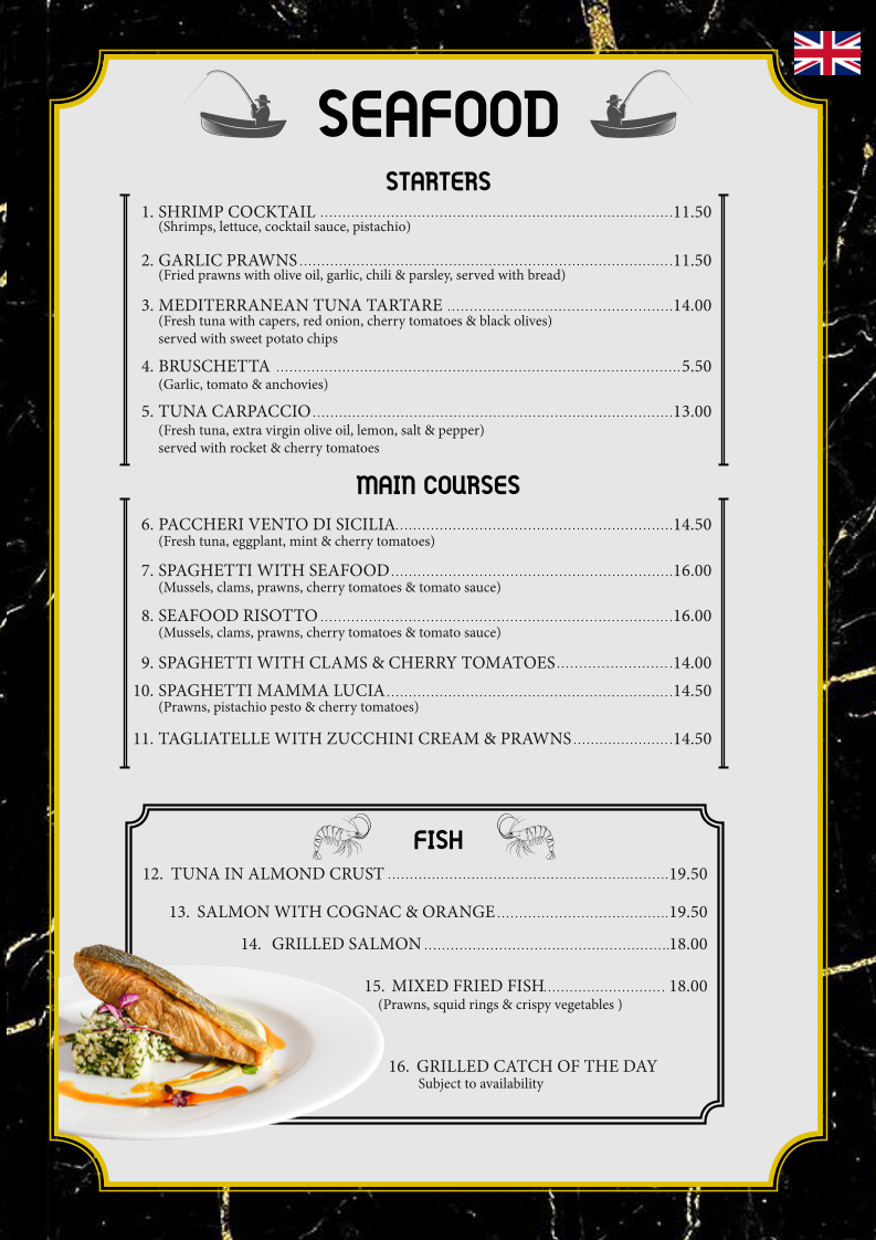 Restaurante Pizzeria Mamma Lucia Photo Menu 10