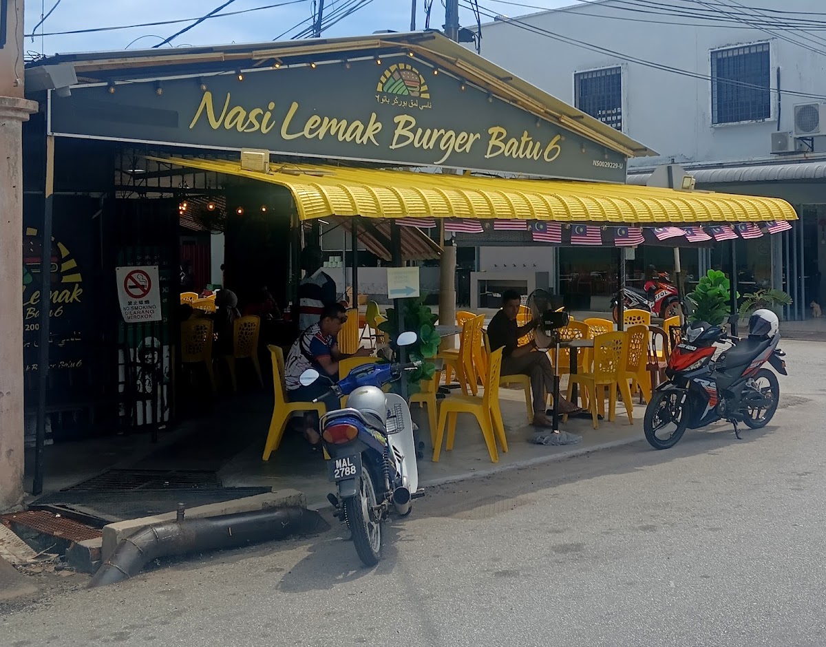 NASI LEMAK BURGER BT 6