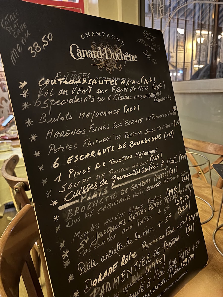 Le Zinc de Clovis Photo Menu 5