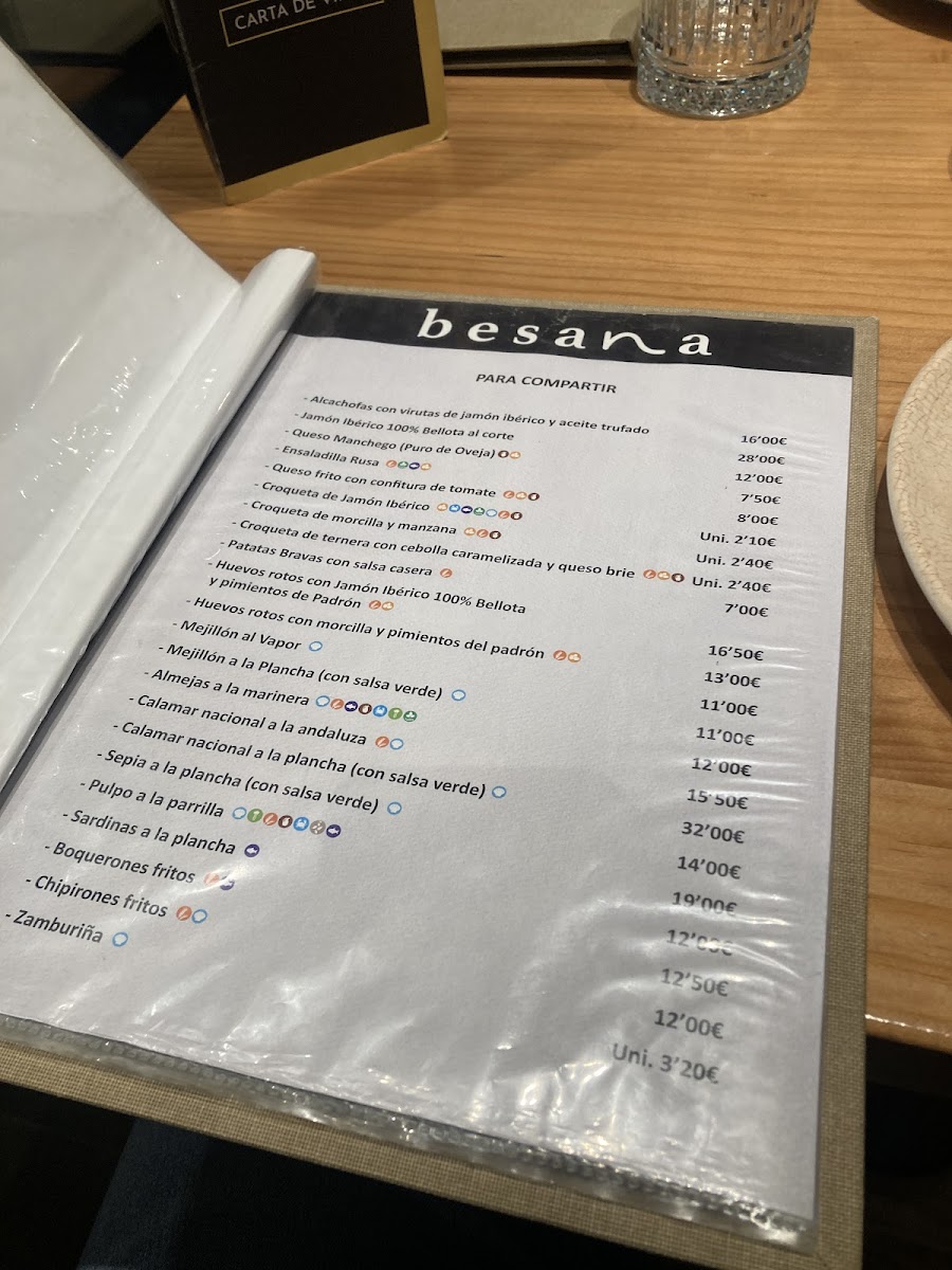 Besana Restaurante Photo Menu 1