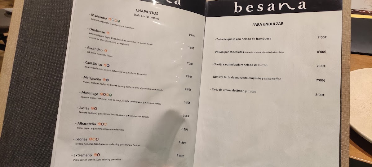 Besana Restaurante Photo Menu 3