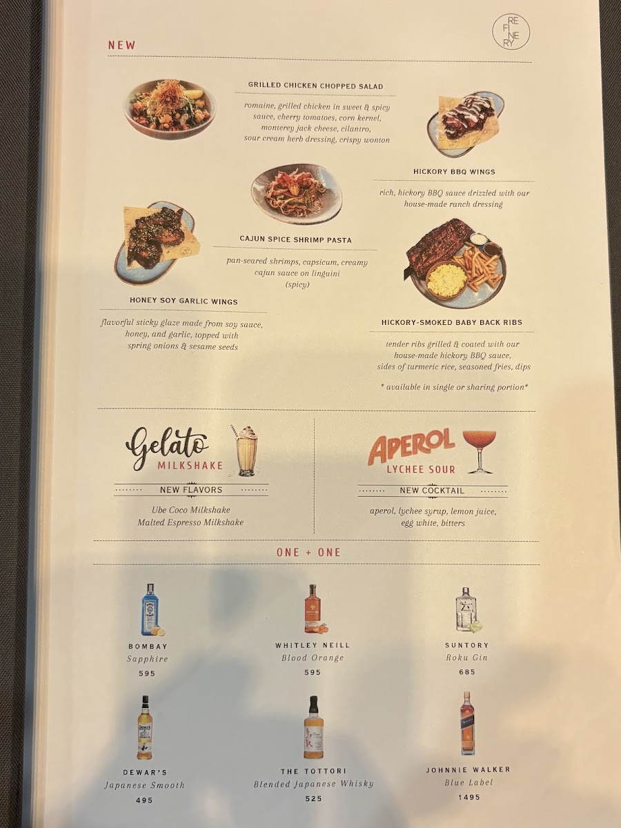 Refinery Shangri-La Photo Menu 7