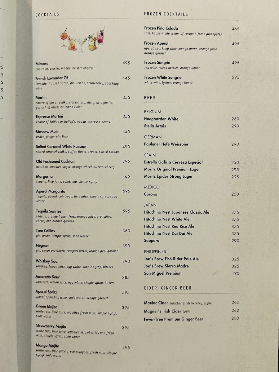 Refinery Shangri-La Photo Menu 8