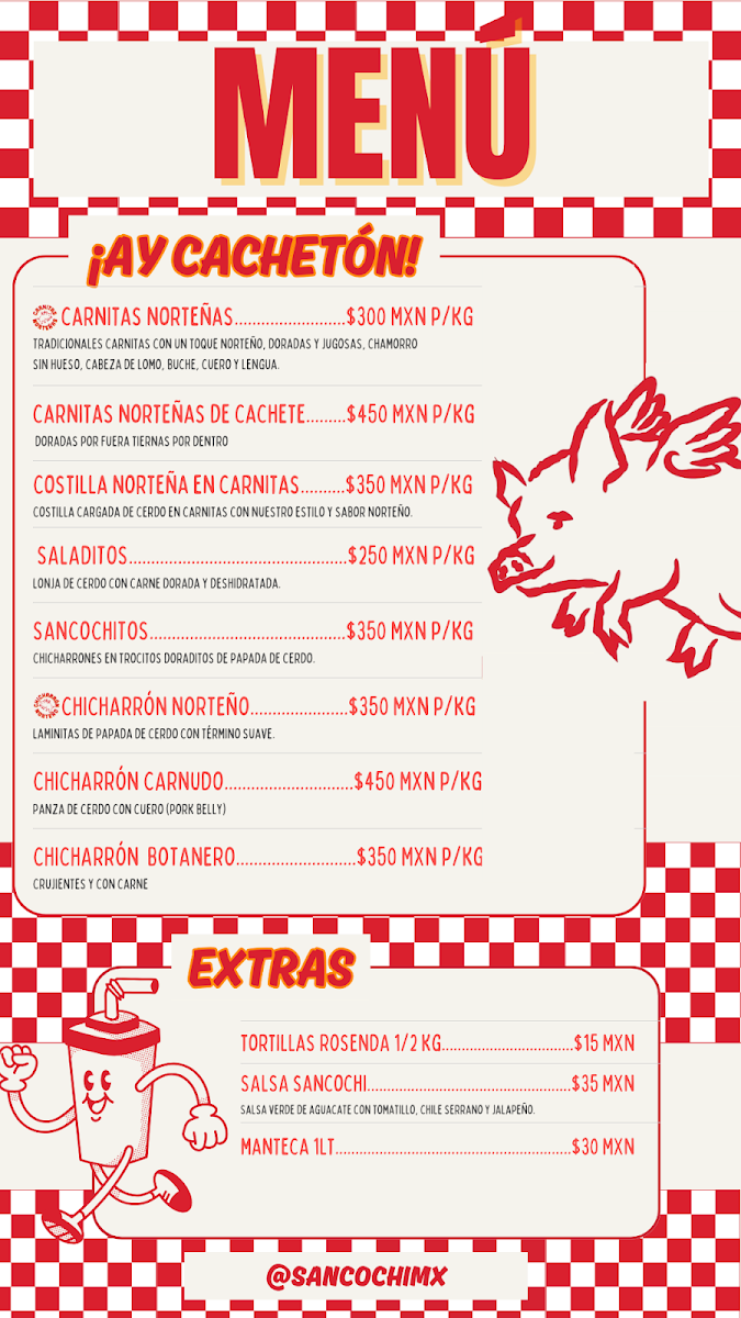 Sancochi Chicharroneria Cacho Photo Menu 1