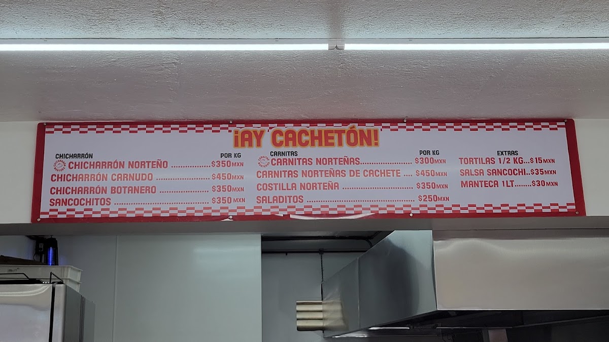 Sancochi Chicharroneria Cacho Photo Menu 2