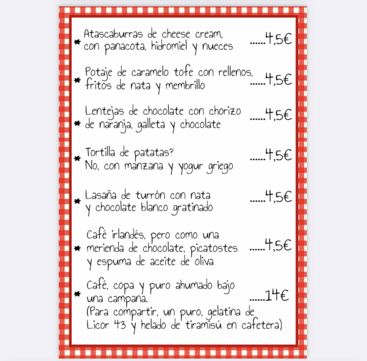 Restaurante Lounge-bar “+Ideas” Photo Menu 6
