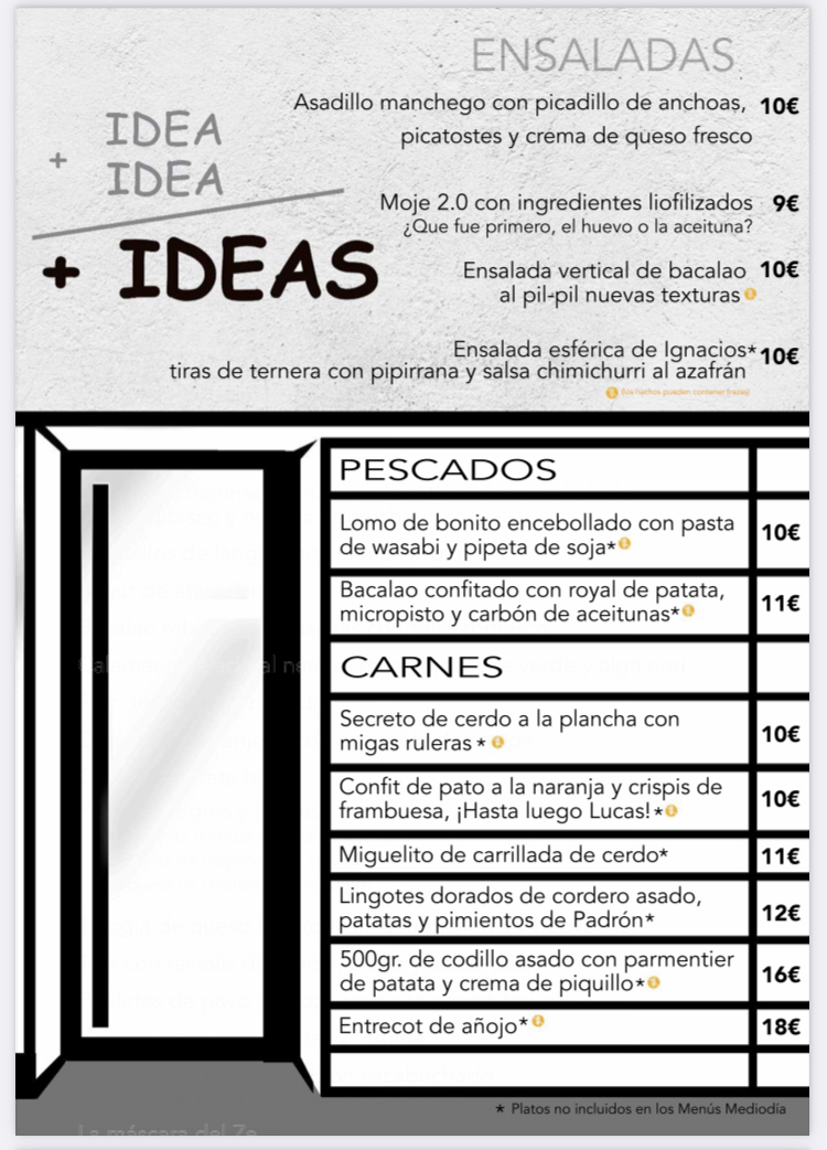 Restaurante Lounge-bar “+Ideas” Photo Menu 9