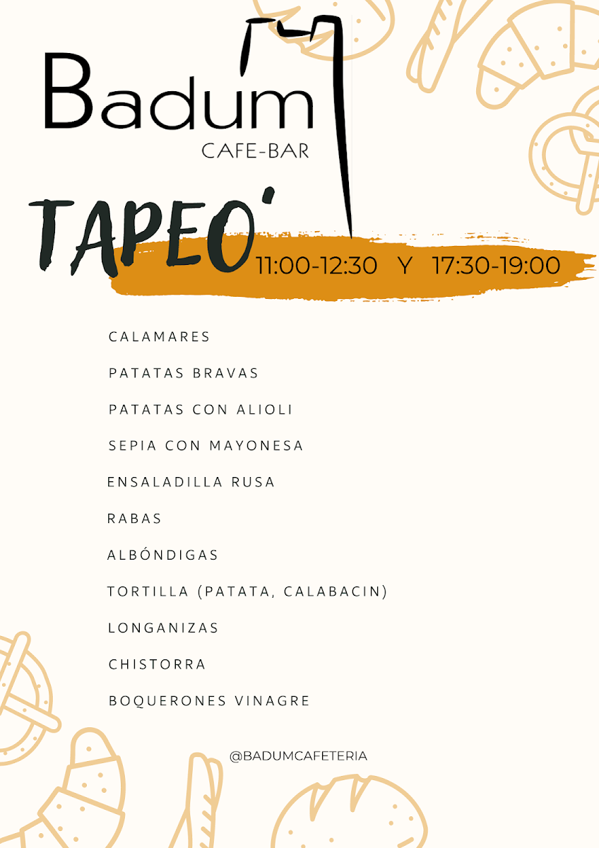 Badum Cafe - Bar Photo Menu 3