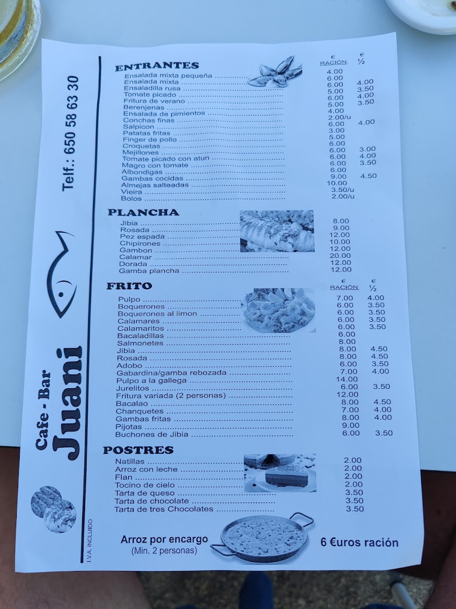 Bar Juani Photo Menu 8