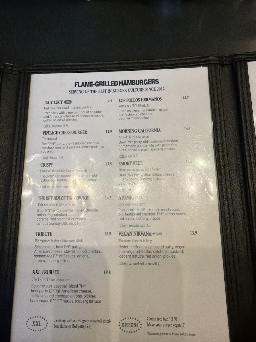 PNY PIGALLE Photo Menu 4
