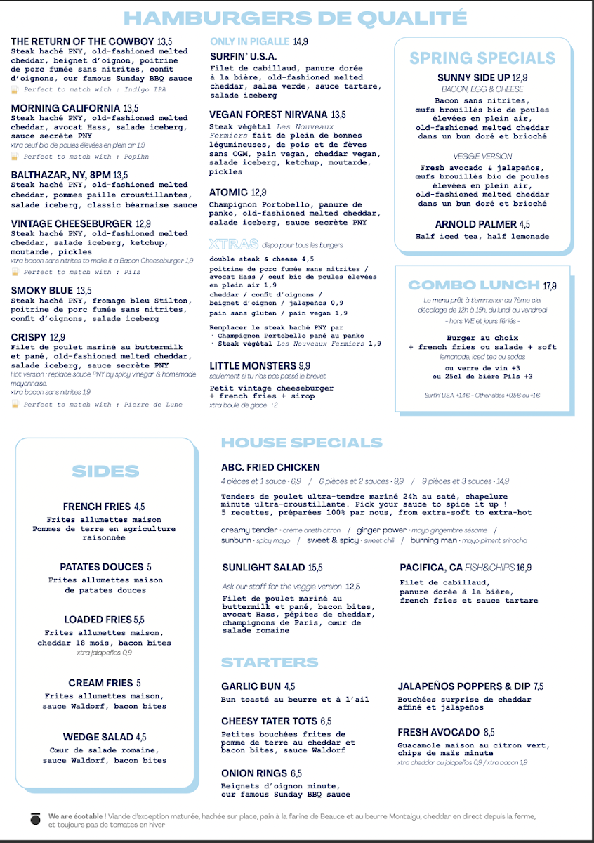 PNY PIGALLE Photo Menu 5
