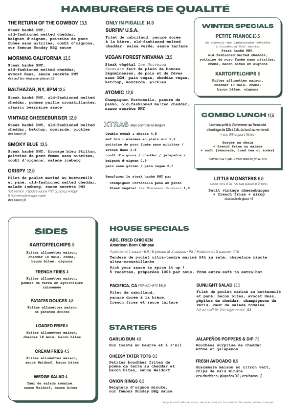 PNY PIGALLE Photo Menu 6